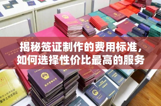 燕郊揭秘签证制作的费用标准，如何选择性价比最高的服务？